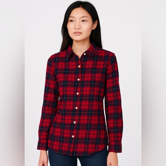 👚 Jachs GF Women's Cozy Flannel Shirt - Red, Size S ❤️ ✨ Condition: Pre-loved, - Picture 1 of 11